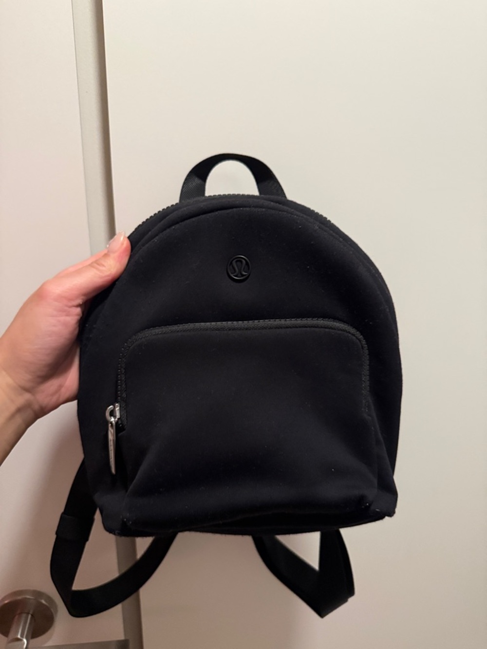 lululemon athletica Small Black Mini Backpack